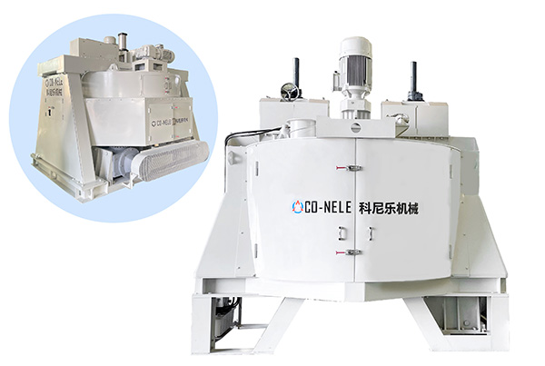 Pressure-regulated lifting type wheel roller high-speed Refractroy mixer